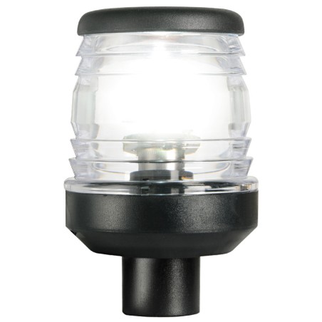 
Feu tête de mât Classic 360° led noir avec fusée 
