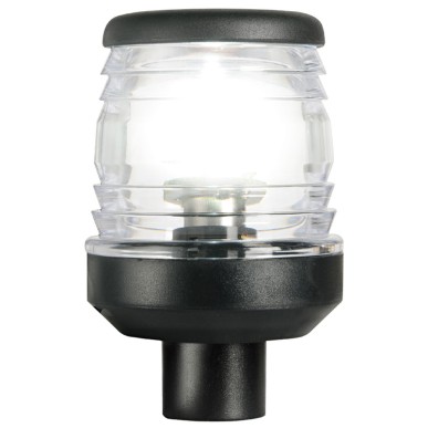 
Feu tête de mât Classic 360° led noir avec fusée 

