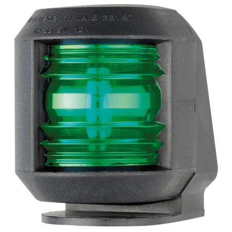 
Feu de navigation pont UCompact noir/112,5° vert 
