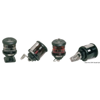 
Feu navigation DHR rouge  accrocher 360° 25 W 
