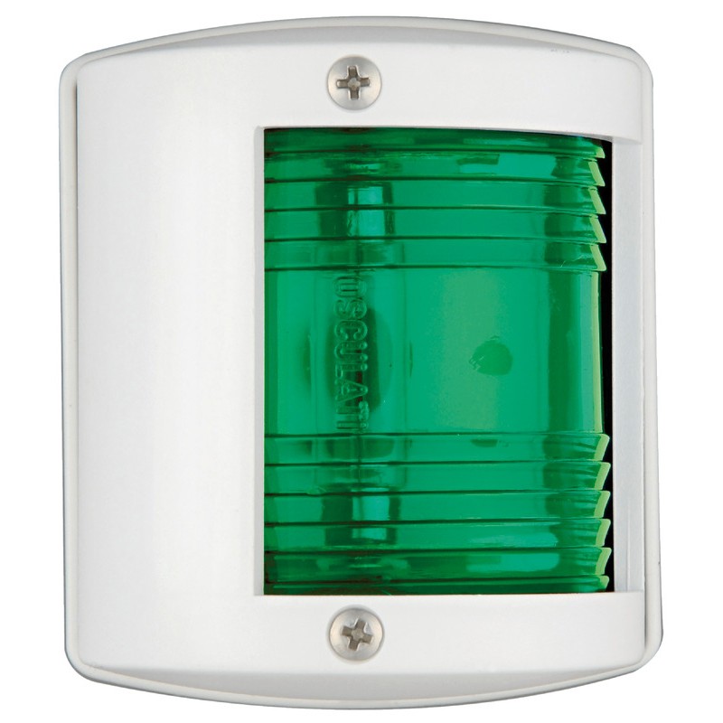 
Feu de navigation Utility77 blanc/droit vert 
