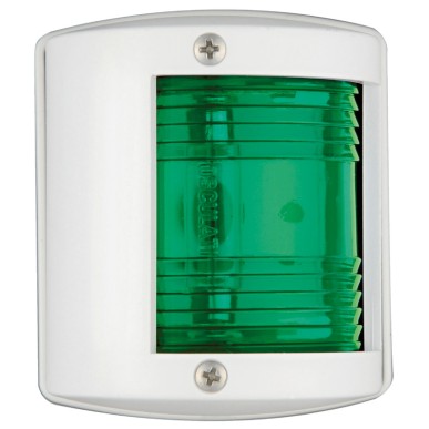 
Feu de navigation Utility77 blanc/droit vert 
