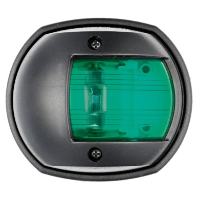 
Feu de navigation  led Compact noir/112,5° droit 
