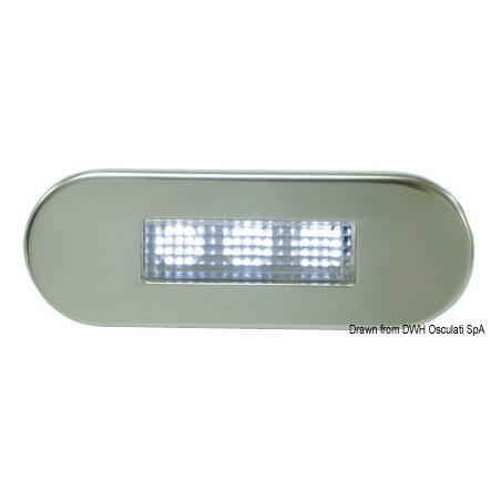 
Lumière courtoisie étanche avec LED bleu 
