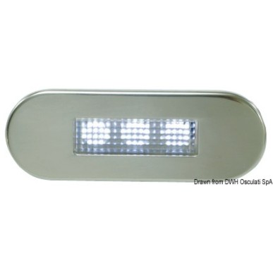 
Lumière courtoisie étanche avec LED bleu 
