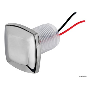 
Lumière de courtoisie LED  encastrer blanc SQUARE èclairage  bas 
