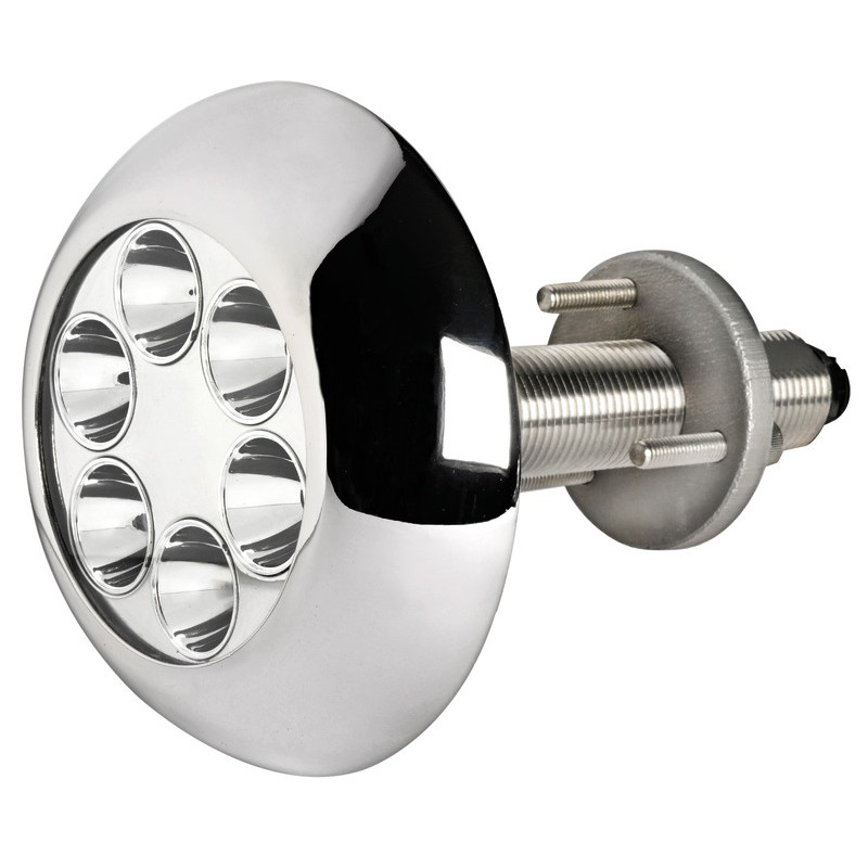
Projecteur sous-marine 6x3W LED bleu avec goujon 
