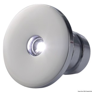 
Feu de courtoisie  LED Apus-R blanc 
