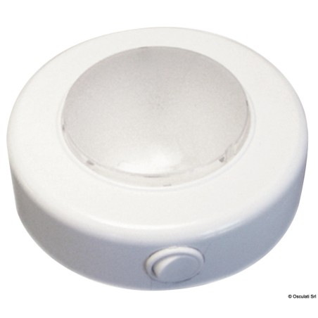 
Plafonnier LED extérieur blanc, corps en ABS 
