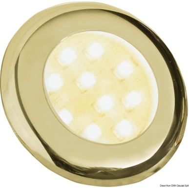 
Plafonnier LED Batsystem Nova 2 doré 
