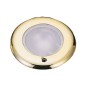 
Plafonnier LED  encastrement SOLE finition dorée 
