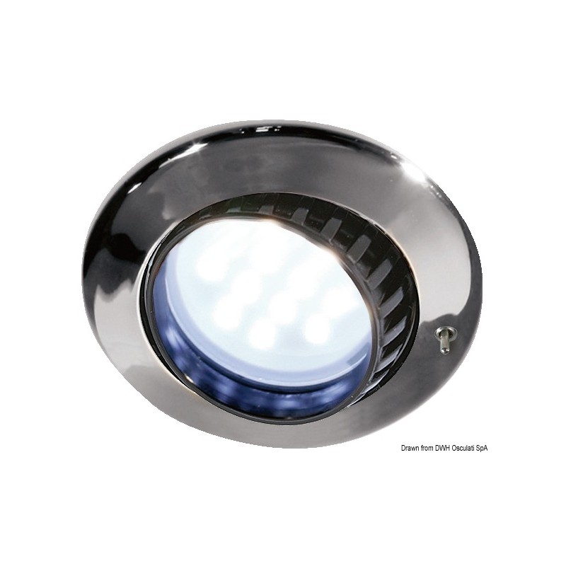 
Spot Batsystem Comet ABS chromé 9 LED 
