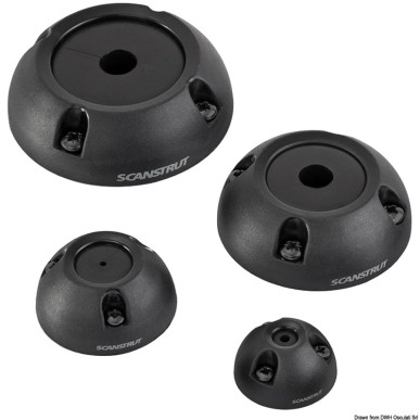 
Presse-étoupe vertical plastique noir Ø9/14mm Ø59  
