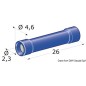 
Fiche + jonction femelle 1-2,5 mm² 
