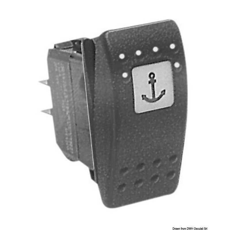
Interrupteur (ON)-OFF-(ON) 2 LED 12 V 
