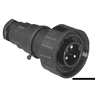 
Fiche Bulgin mâle 9 pôles 5 A 
