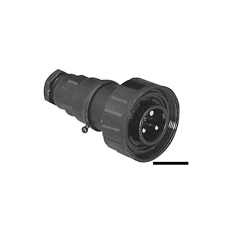 
Fiche Bulgin mâle 9 pôles 5 A 
