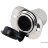 
Prise inox pour téléphone portable ou allume-cigar 
