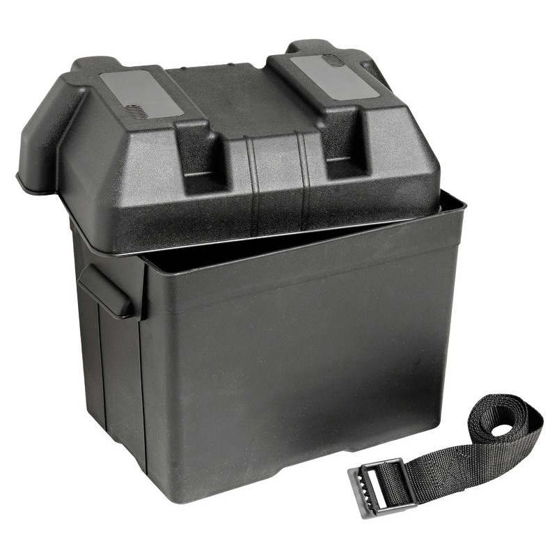 
Boîte  batterie en moplen noir 95 A 
