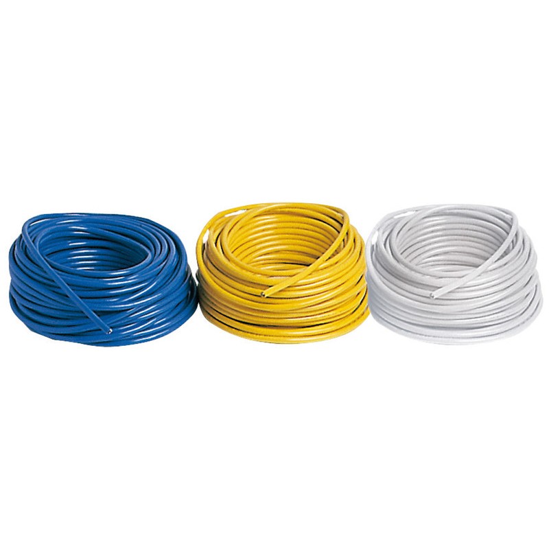 
Câble électrique tripolaire jaune rouleau 50 m 
