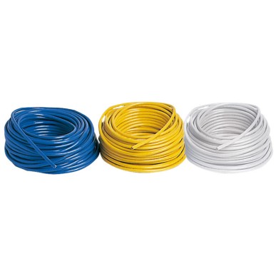 
Câble électrique tripolaire jaune rouleau 50 m 
