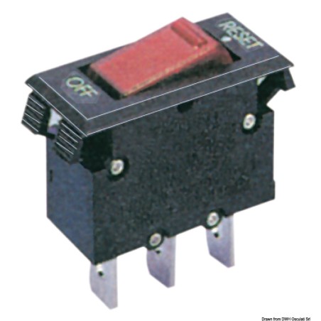 
Interrupteur thermique   bascule 10 A 

