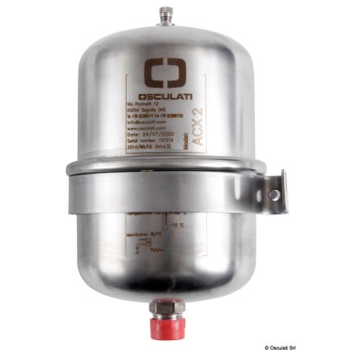 
Vase d'expansion p. autoclaves et chauffeau 2 l 
