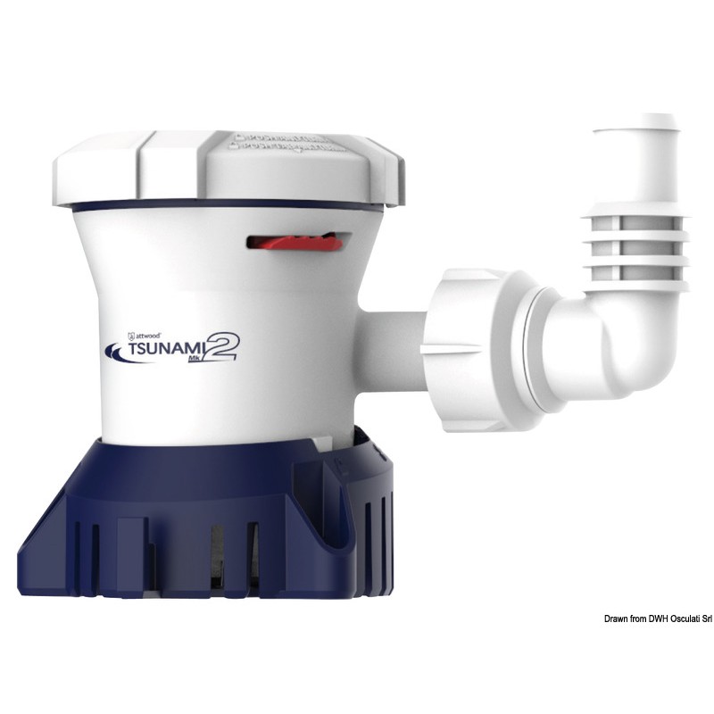 
Pompe de cale ATTWOOD Tsunami Mk2 T1200 12V 52l 
