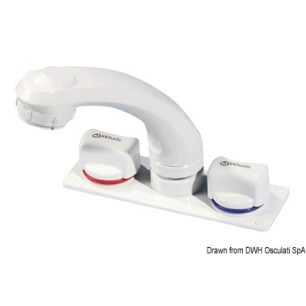 
Robinet douche court Whale Elegance chaude/froide 
