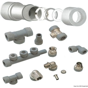 
Coude laiton 3/4" Hydrofix femelle/femelle 
