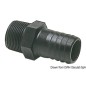 
Embout mâle polycarbonate noir 1"1/2 
