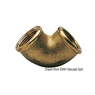 
Raccord coudé laiton femelle/femelle 3/8" x 1/2" 
