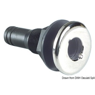 
Passe-coque nylon noir 3/4" 
