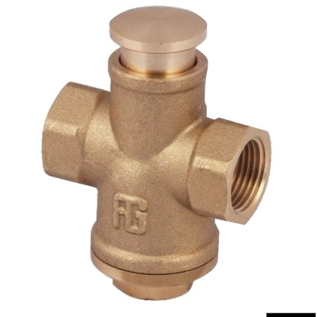 
Robinet  poussoir laiton 3/8" 
