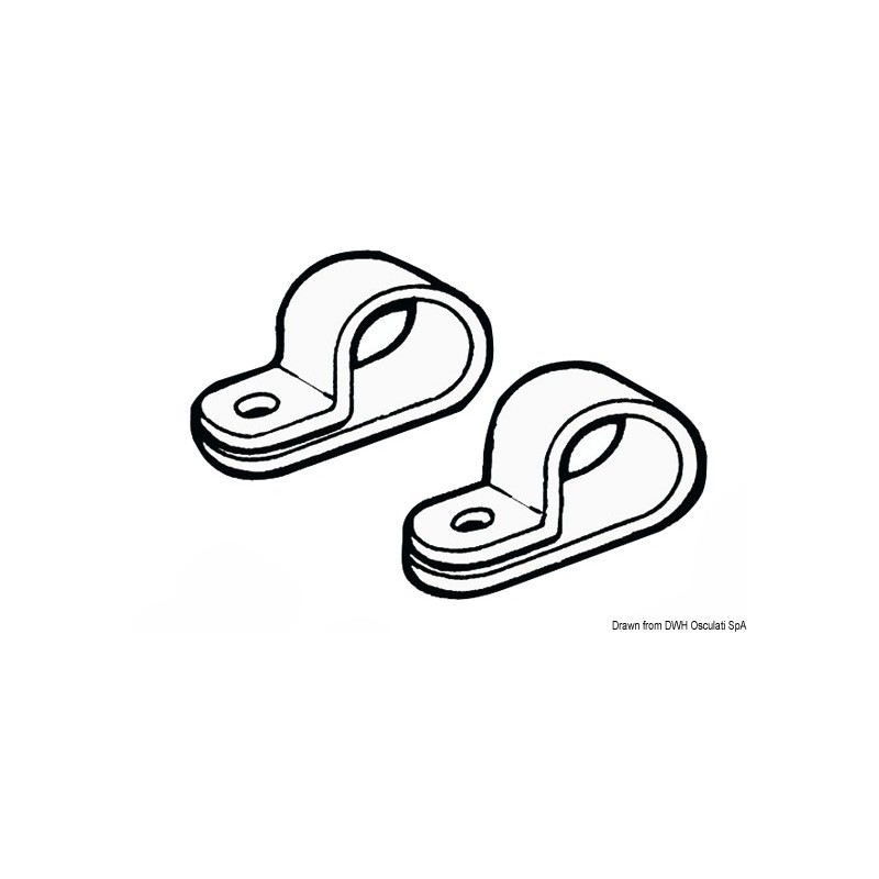 
Collier fixation nylon 16 mm 
