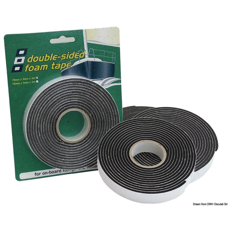Ruban bi-adhésif en PVC PSP MARINE 3 x 19 mm
Ruban bi-adhésif en PVC PSP MARINE 3 x 19 mm