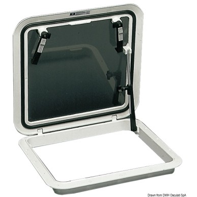 
Panneau de pont BOMAR Flushdeck blanc 480 x 480 mm 
