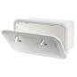 
Caisson blanc avec porte 500 x 250 mm façade F 
