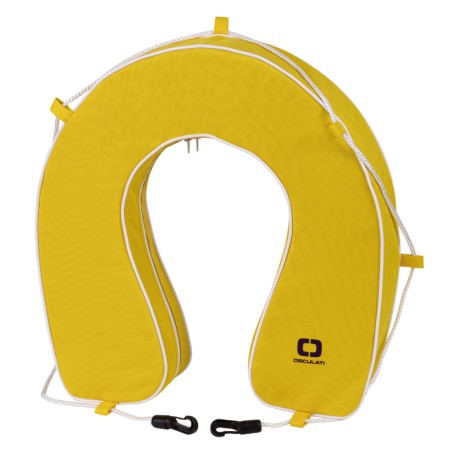 
Bouée fer--cheval PVC jaune 
