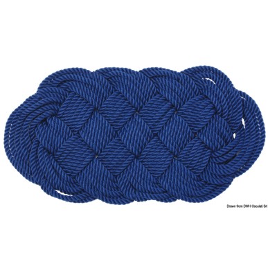 
Paillasson nylon bleu 60 x 32 cm 
