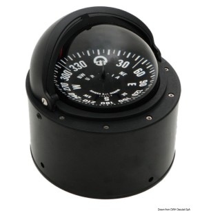 
Compas 4" RIVIERA AV rose noire/boîtier noir 
