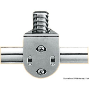 
GPS/VHF antenna support AISI 316 
