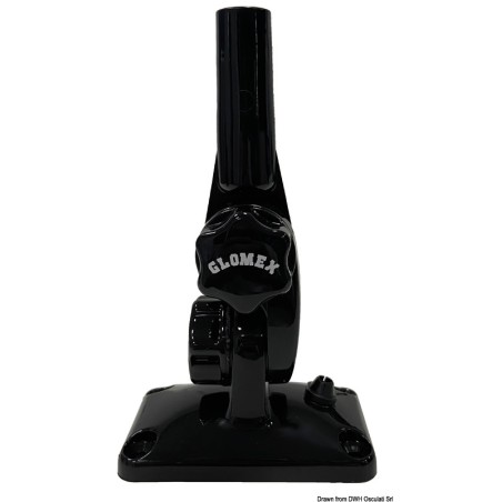 
GLOMEX Glomeasy Line nylon black articulated base 
