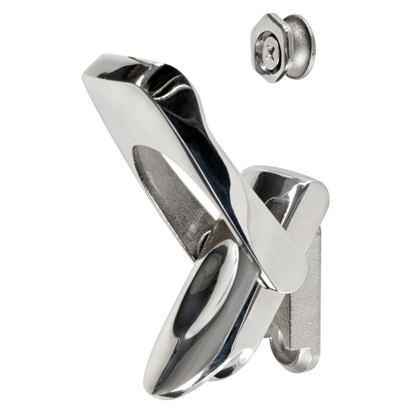 Fermeture  levier acier inox 80 x 26 mm