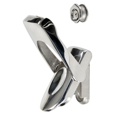 Fermeture  levier acier inox 80 x 26 mm