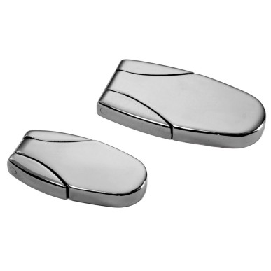 
Charnière AISI316 poli miroir 70x36 mm 
