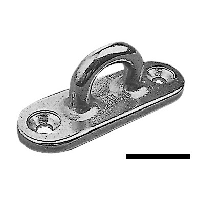 
Pontet AISI316 avec 2 vis 90 mm 
