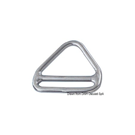 
Anneau triangulaire  barrette 5x45 mm 
