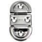 
Anneau rabattable 59x99mm double 8 mm Charge de rupture Kg 3600
