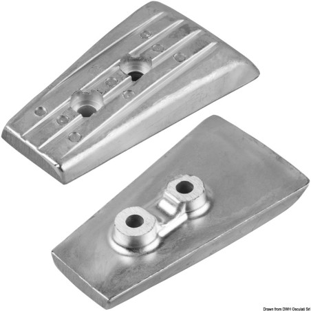 
Anode aluminium p. Volvo Penta DP 3589875/3589876 
